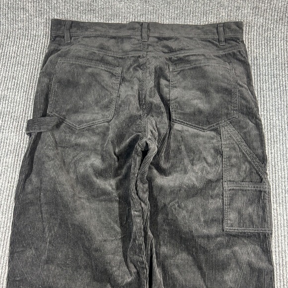 Vintage No Boundaries Pants Men's 38x31 Black Corduroy Carpenter Wide Leg Skater - Picture 4 of 8